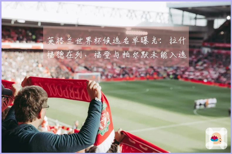 英格兰世界杯候选名单曝光：拉什福德在列，福登与帕尔默未能入选